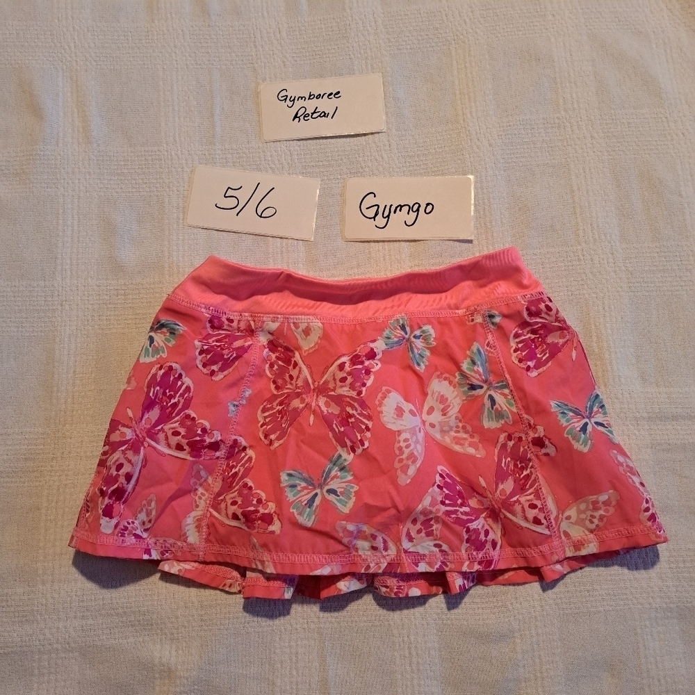 Gymboree Gymgo girls size Small or 5-6 skirt with modesty shorts